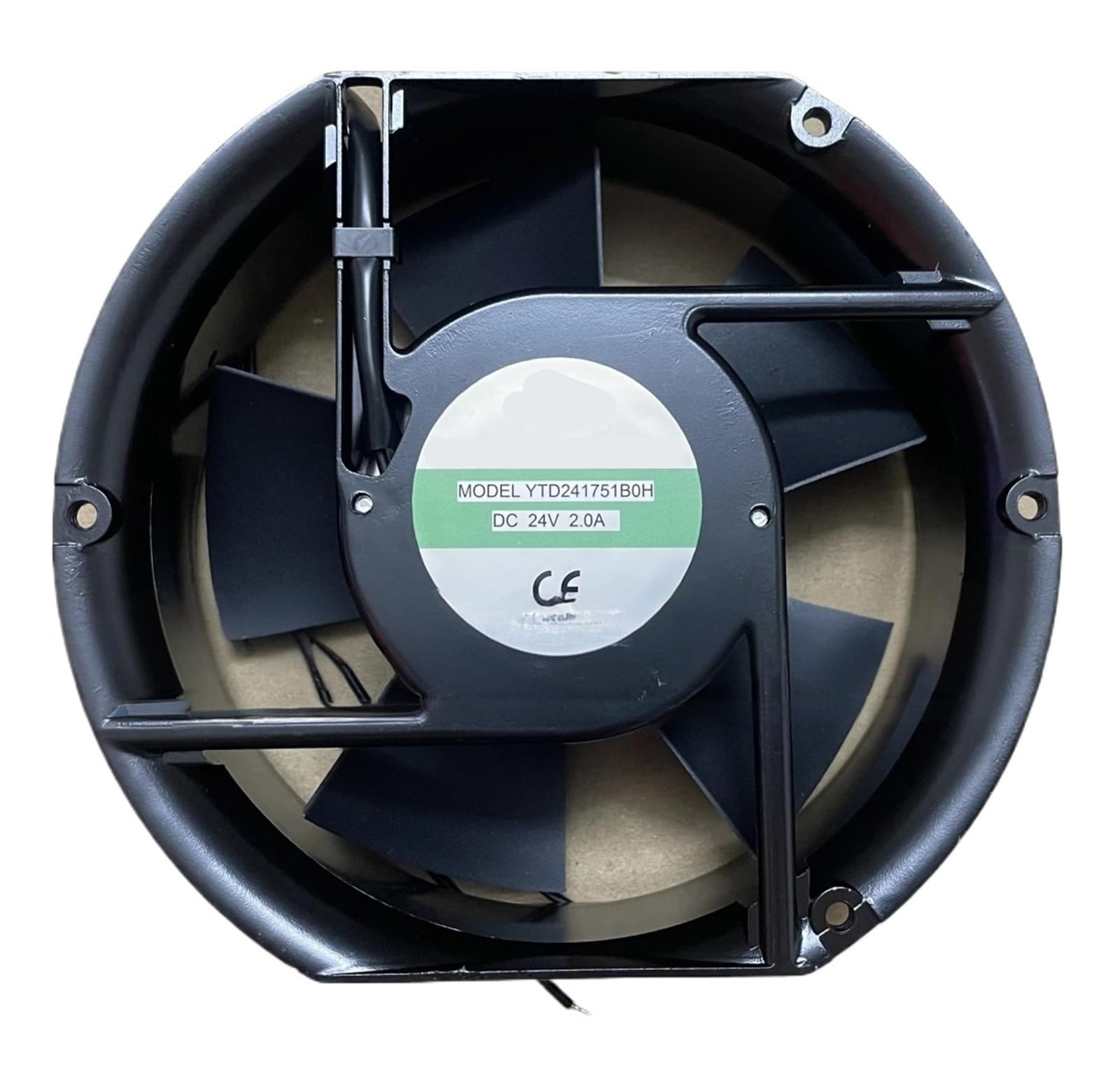 PEQYUACTE YTD241751BOH DC 24V 2.0A 172x172x51mm 2-Wire Cooling Fan