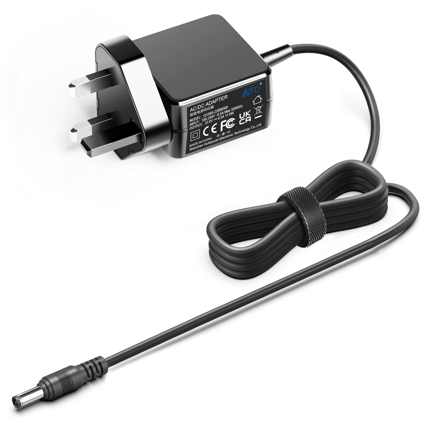 KFD 22V Battery Charger Compatible with Terratek 18V Cordless Drill FUT18V01-3 TD18 TD18B TT18BMC TD18C TT18VKIT-3 Power Supply AC Adapter 6 feet Charging Cable