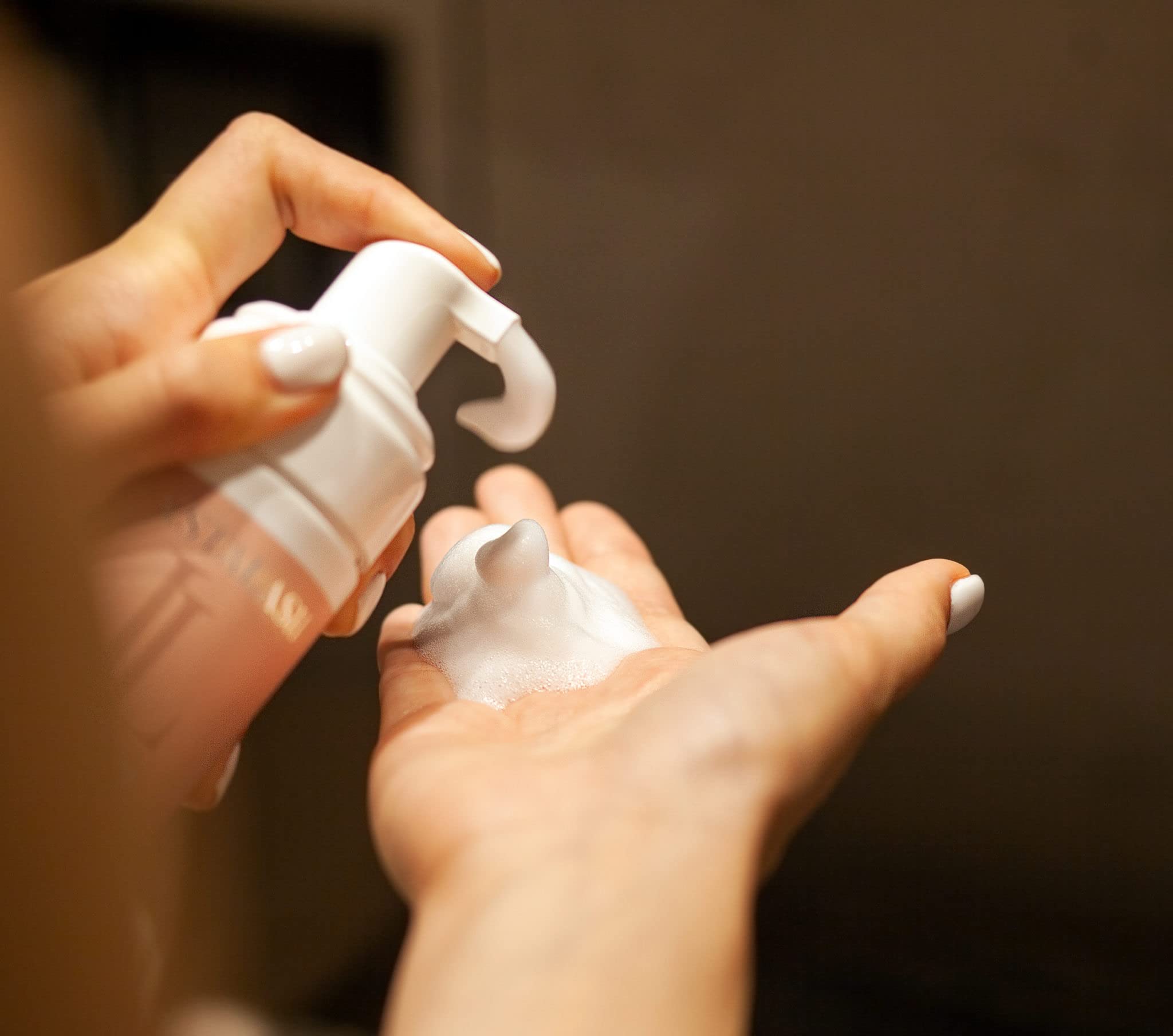 Lash & Face Cleanser 100 ml, Mousse Detergente viso, Detergente Ciglia, Pulizia Viso, Shampoo per Ciglia, Lash Lift