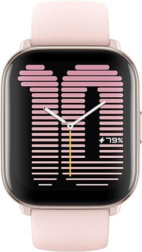 Miniatura 9 de Amazfit Reloj inteligente activo para mujer, con entrenador de ejercicios AI Fitness, GPS, llamadas y música Bluetooth, batería de 14 días, pantalla