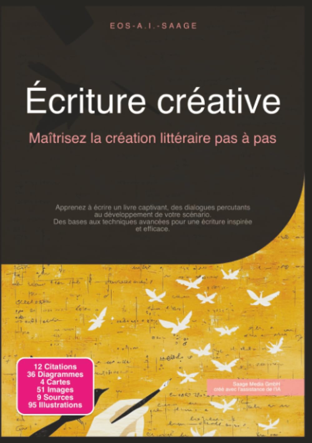 Écriture créative: Maîtrisez la création littéraire pas à pas (Écrire)