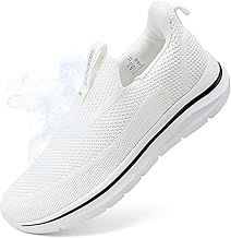 Sosenfer Women's Slip On Trainers, Breathable Trainers, Lightweight Mesh Sports Shoes, Walking Shoes, Bequme Slip-On Shoes