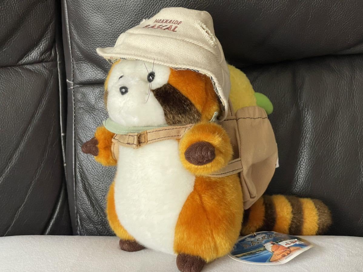 北海道ラスカル　ぬいぐるみ　3コセット　た中古品　バラ売り不可 北海道ラスカル ぬいぐるみ 3コセット た中古品 バラ売り不可