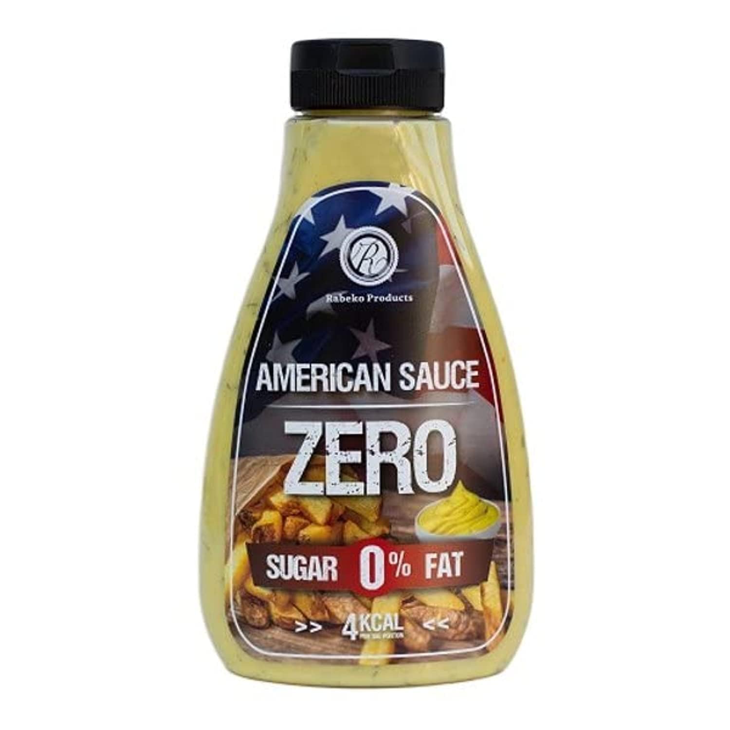 Delicious Rabeko Zero sauces: low-calorie, zero-sugar, zero-fat - American Sauce - 425ml