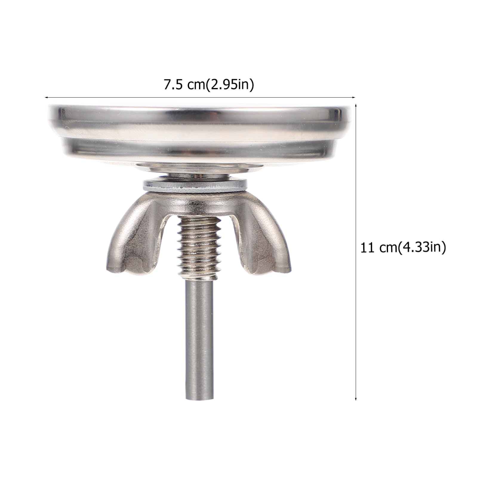 FUNOMOCYA Grill Thermometer Meat Thermometers for Grilling Oven Thermometer Stainless Steel Bimetallic