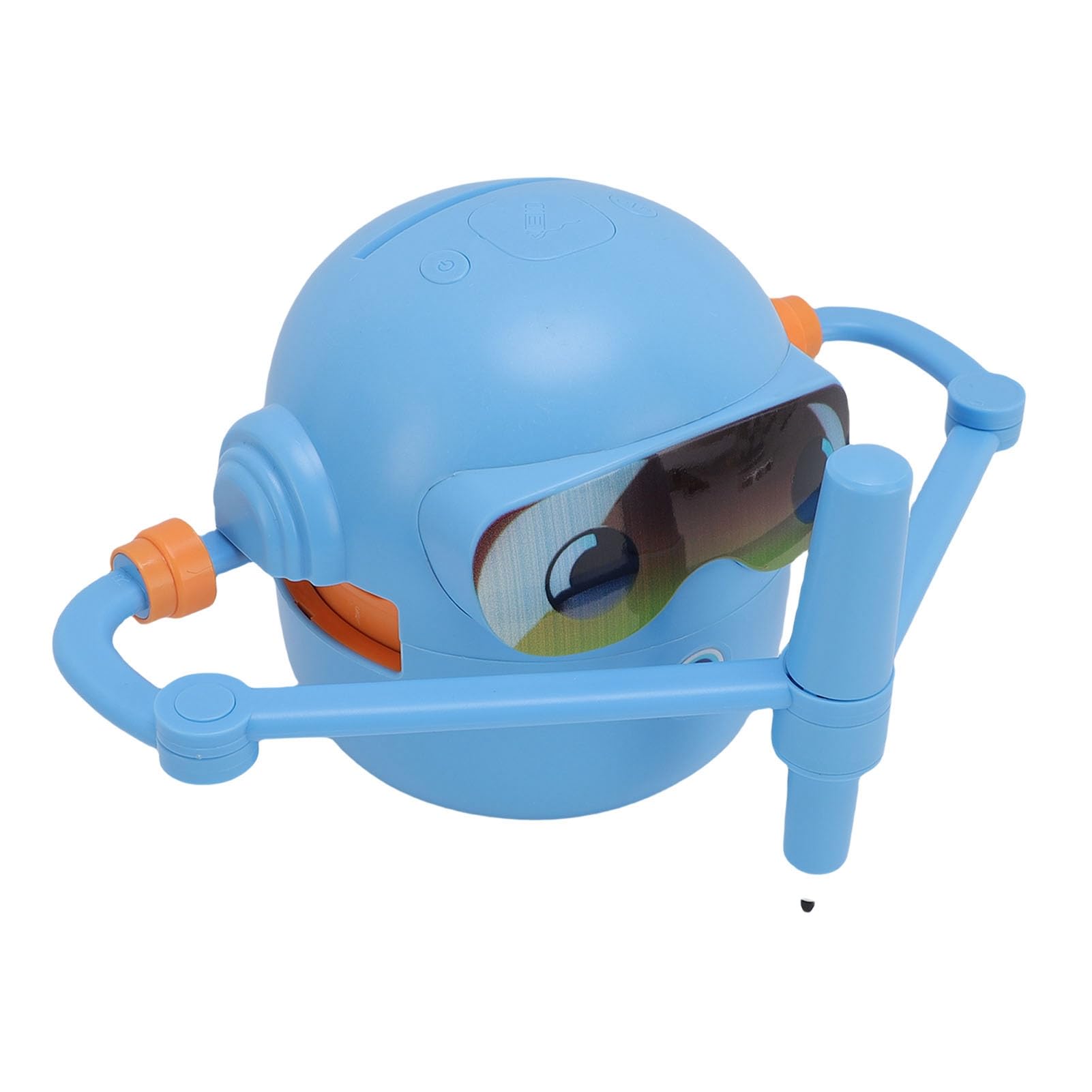 Cryfokt Robot de Dibujo para Niños, Robots de Dificultad Ajustable para Niños, Juguetes de Aprendizaje con 100 Tarjetas de Palabras, 12 Bolígrafos de Colores para Edades de 3 a 8 Años