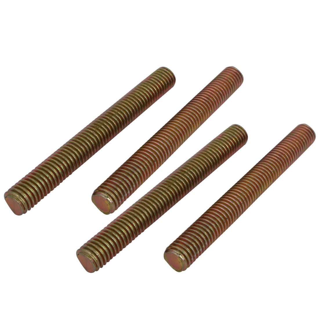 M8x70mm Metal Fully Threaded Rods Bars Studs Fasteners Bronze Tone 4pcs (18a0da688bfd0f75af8d764bdf6fac91)