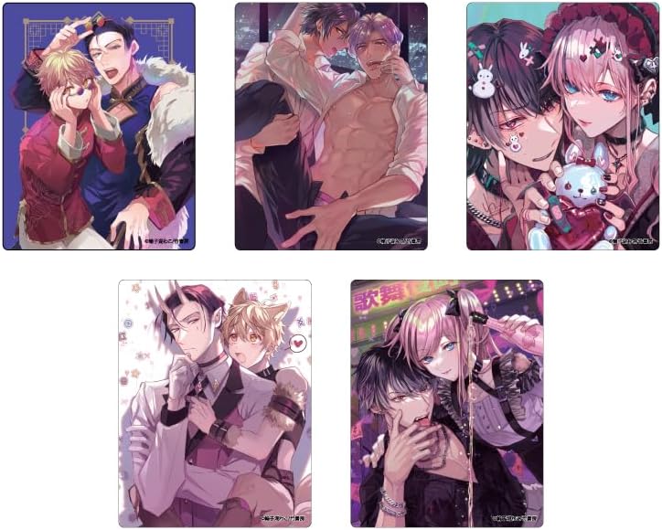 Wako Wako-Sensei 01 Official Illustration Acrylic Card Box of 5