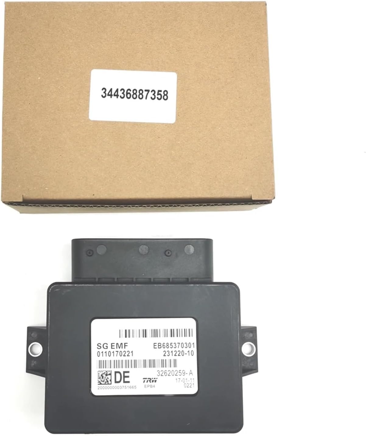 Parking Brake Control Module Unit Compatible with OE 34436887358 34436878144 Fit for BMW X3 X4 （EB685370301 34436862808 34436863277 34436863800