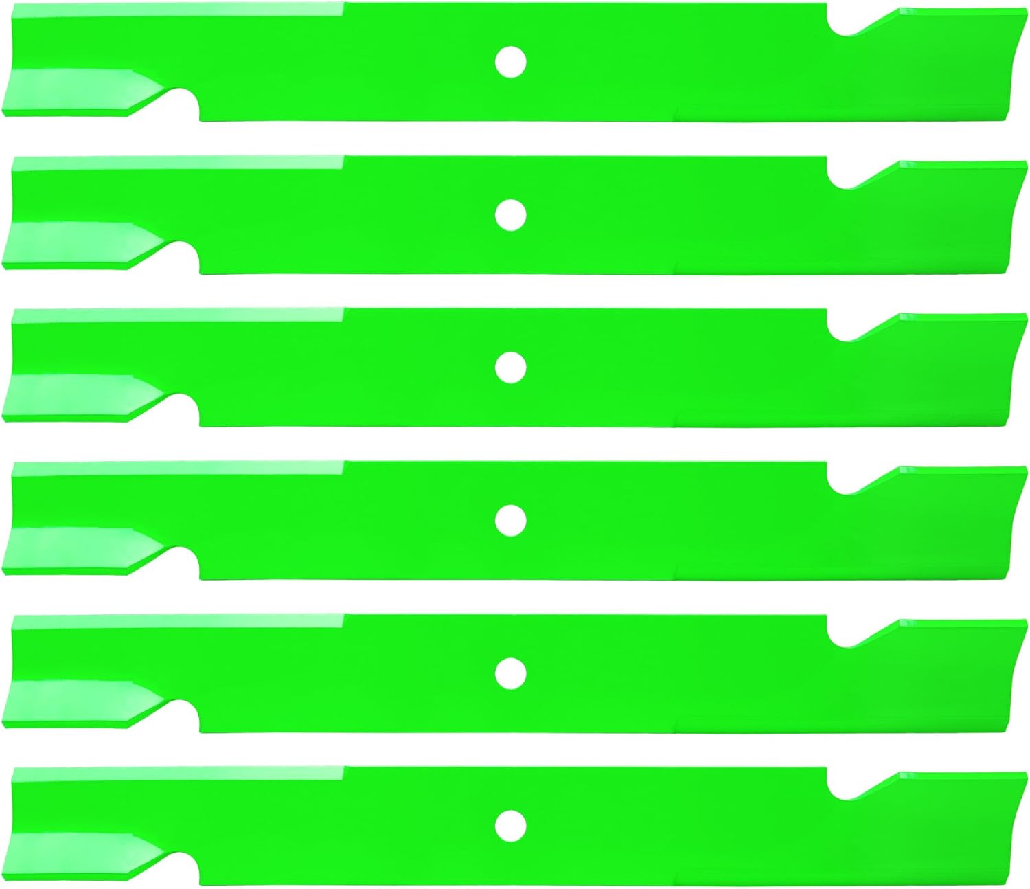 91-626 SCA g 48111 481708 Fe rris 5020842 5101755 5101755S Simplicity 5022808ASM 61" Lawn Mower Blades, Compatible with Fe rris Bad Boy Sc ag 61" Lawn Mowers (6pack)