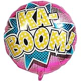 Birthday Express Superhero Girl Party Supplies - Foil Balloon