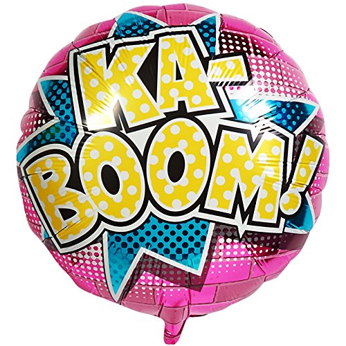 Birthday Express Superhero Girl Party Supplies - Foil Balloon