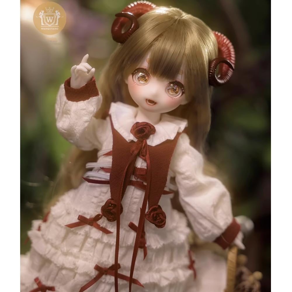 Amazon | KAKAA BJDドール フルセット 1/6 球体関節人形 31cm SD 樹脂