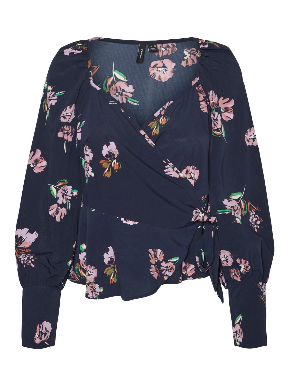 VERO MODAWomen's Polyester Regular Fit Stylised Top