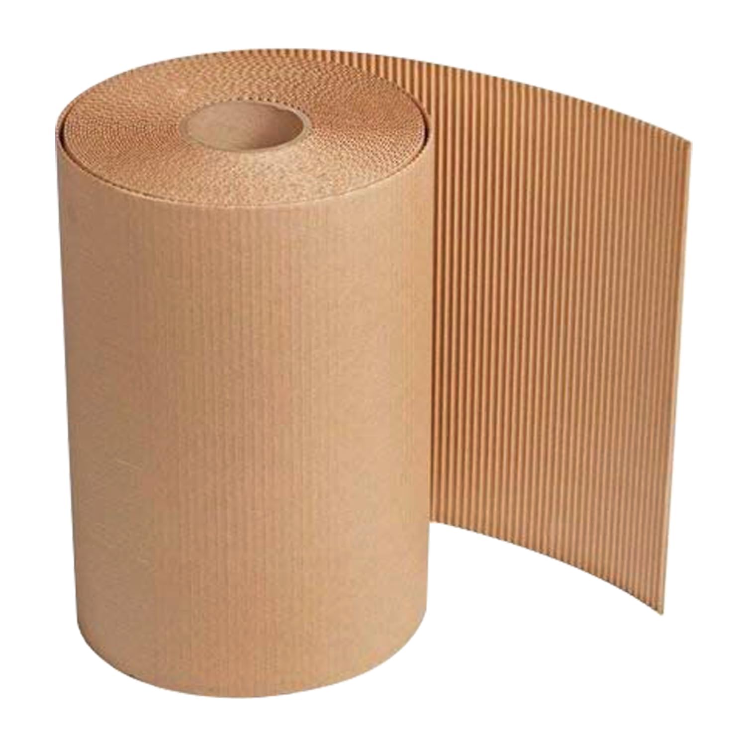 FeelBlue 2 Ply Corrugated Roll Brown Packaging Paper Corrugated Cardboard Sheets Eco-Friendly Wrap Kraft Paper Roll for Gift Packing & Moving E-commerce Packaging (20 Inches*10 Meter) (B0CZF1T298) Amazon Price History, Amazon Price Tracker
