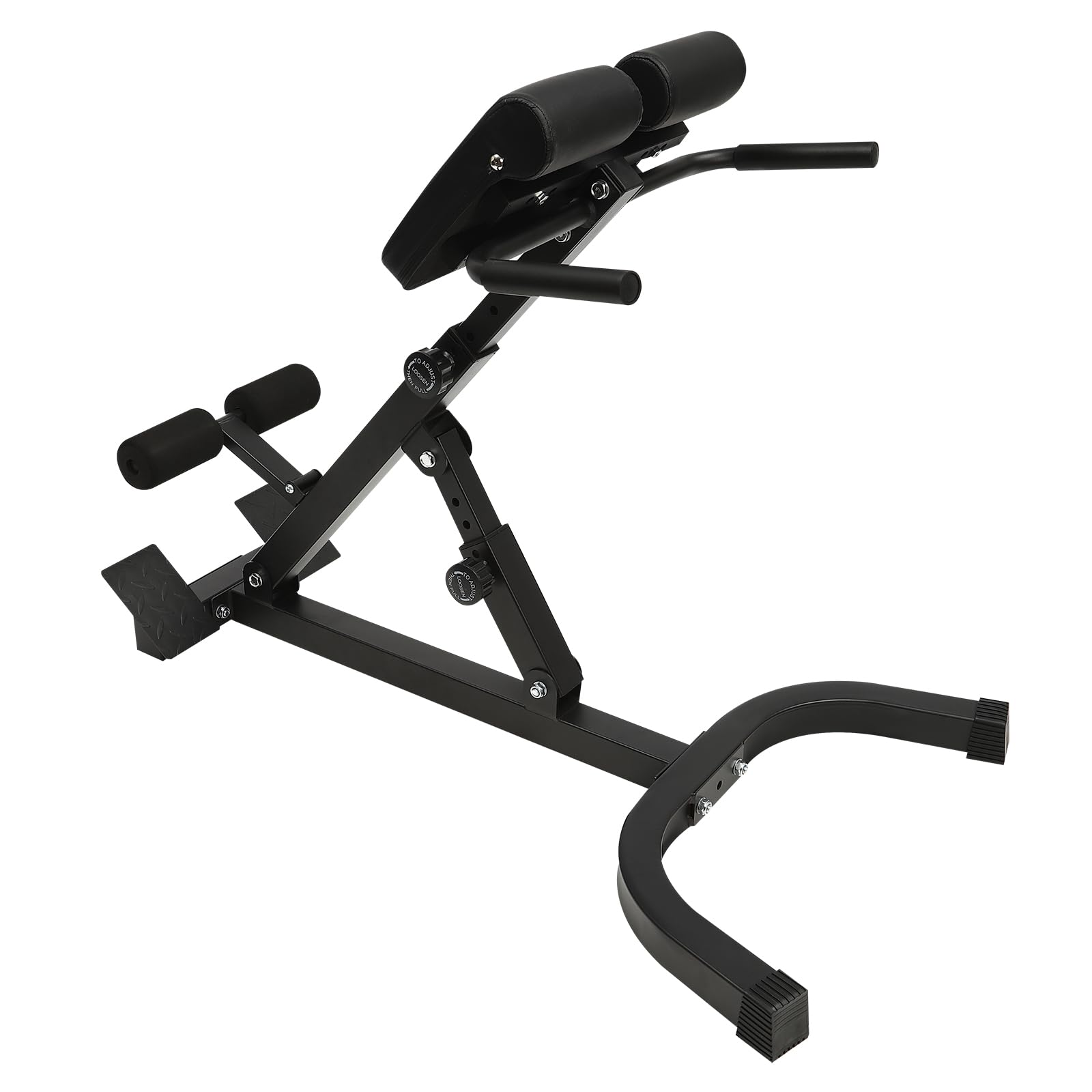 Jiabailie Roman Chair Back Hyper Extension Bench for Full All-in-One Body Workout,Foldable Workout Bench Machine,Adjustable Ab Sit up Bench Decline Bench Flat Bench