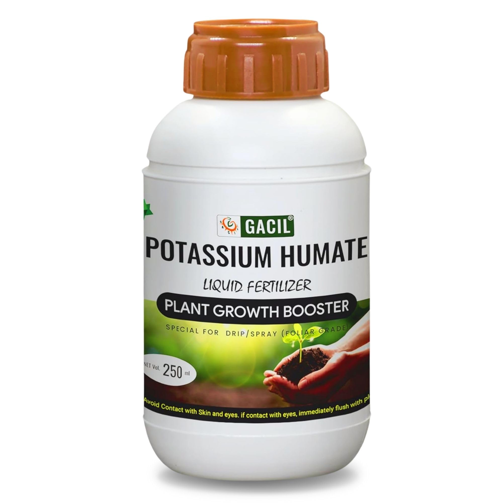 Potassium Humate Organic Liquid Fertilizer Natural Growth Promoter For Garden Plants & Agriculture Crops 250ml-image-38