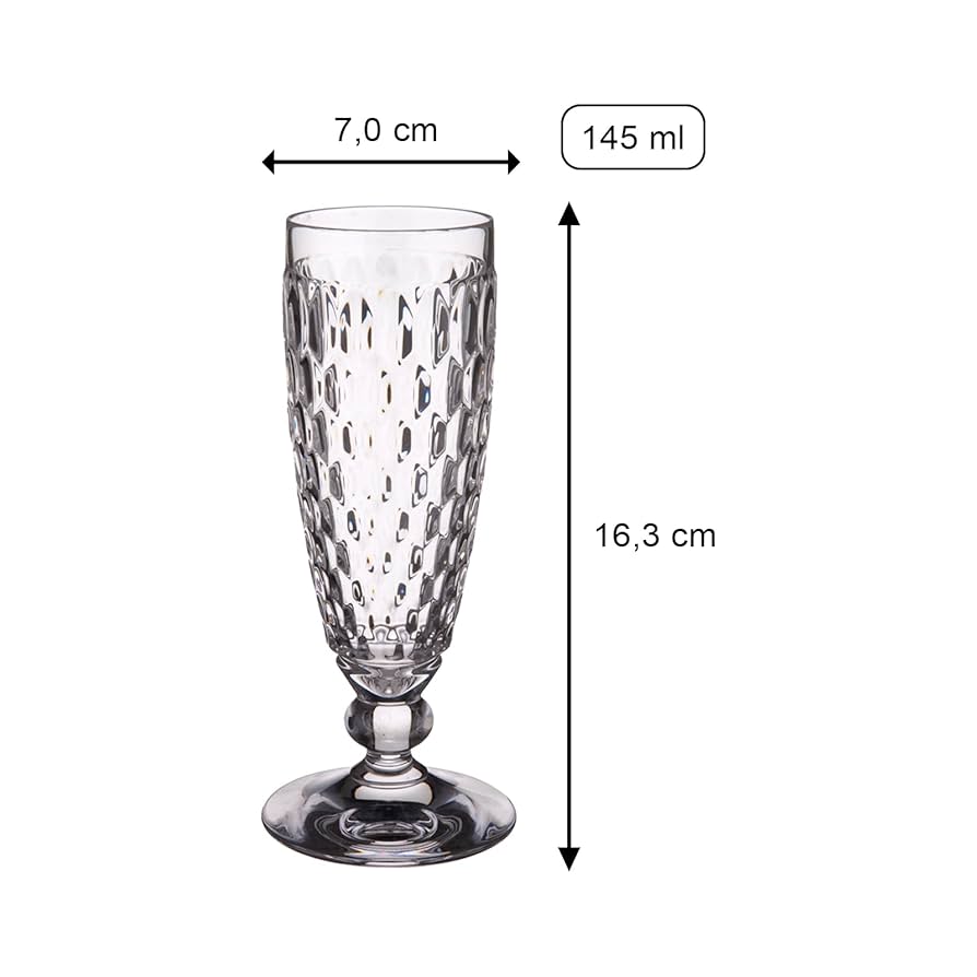 Amazon｜ビレロイ&ボッホ ボストン シャンパングラス 4個セット