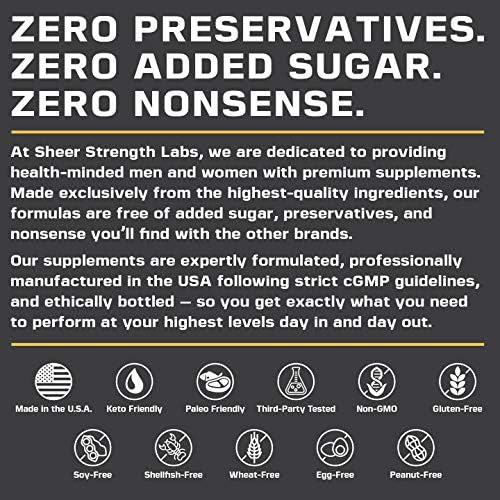 Sheer Strength Revive Post Workout Recovery Drink - Natural Muscle Building & Muscle Recovery Supplement - Plant Based Protein Powder with B Vitamins - Double Fudge Chocolate Flavor - 25 Servings 6 Sheer Strength Revive Post Workout Recovery Drink - Natural Muscle Building & Muscle Recovery Supplement - Plant Based Protein Powder with B Vitamins - Double Fudge Chocolate Flavor - 25 Servings
