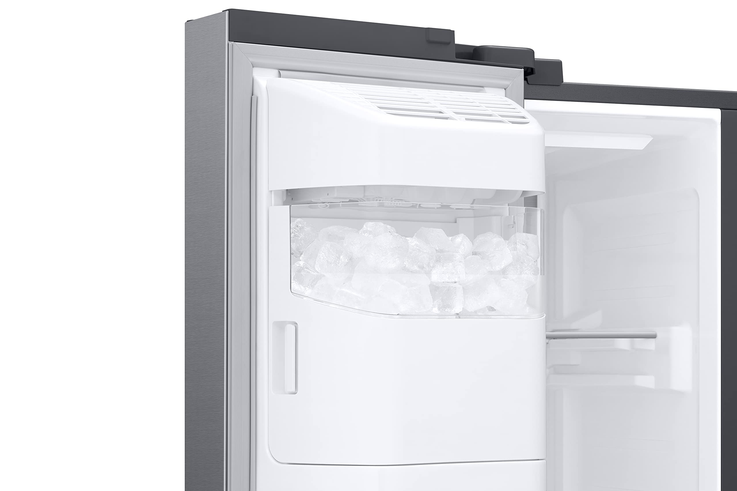 Samsung Frigorifero Side By Side con Family hub™ RS6HA8891SL/EF, Libera installazione, Dispenser dell'acqua, Twin Cooling Plus™, Wifi, 614L, 91l x 178h x 72p cm