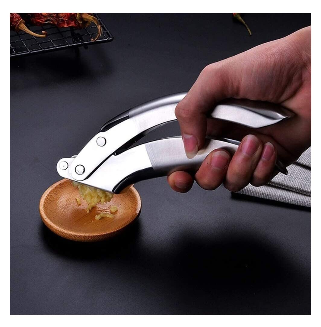 Knoblauch Helfer Multifunktionales Tragbares Manuelles Knoblauchpresse-Küchenwerkzeug Aus Massivem Edelstahl Küchen Kochen