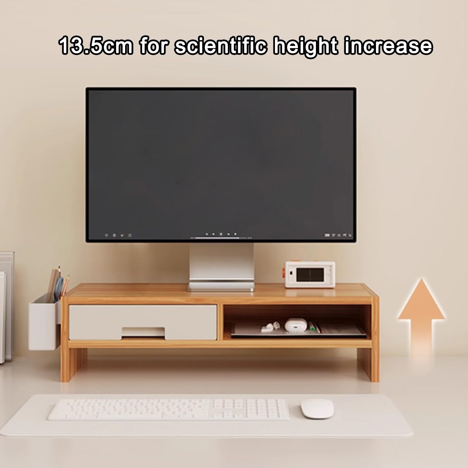 Podstawka Pod Monitor Z Podwyższaniem Ergonomiczne i Solidne Wsparcie