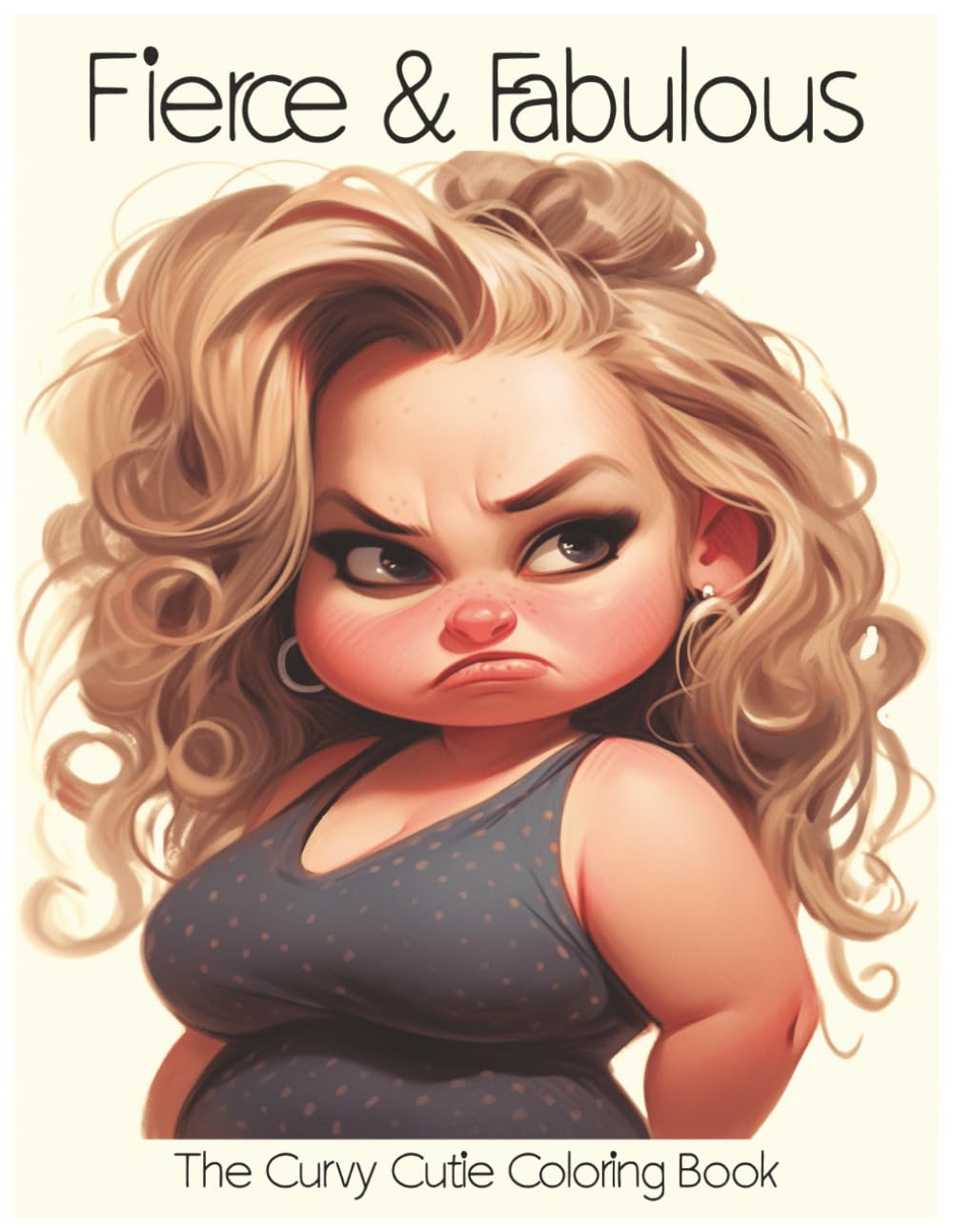 Fierce & Fabulous: The Curvy Cutie Coloring Book: Color. Relax. Celebrate Your Curves!