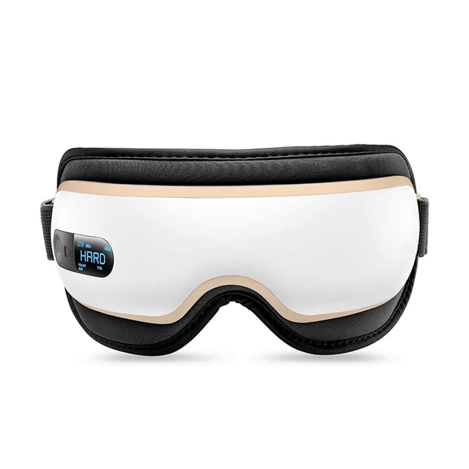 Eye Massager Portable Electric Eye Massager with Heat Air Pressure Vibration Rechargeable Eye Therapy Mask Relieve Eye Strain