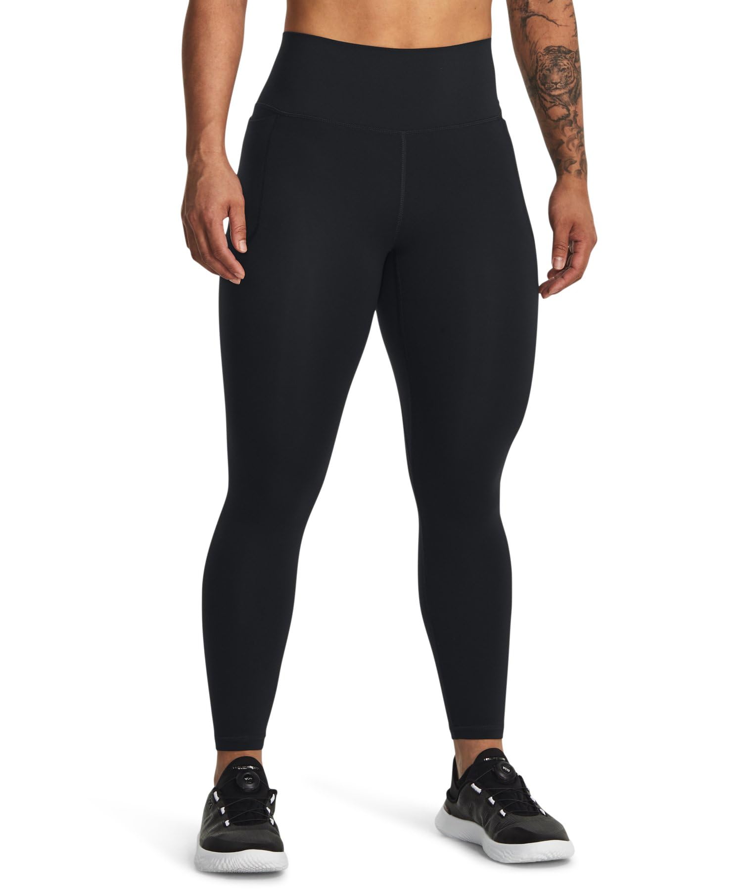 Under Armour Women's Baselayer UA Meridian Ankle Leggings, black, S