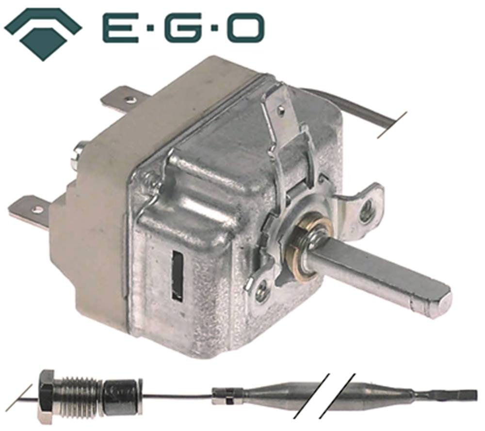 Ego 55.19032.812 Termostato per Baron, Lotus massima temperatura 182 °C 1 sonda di Palo Ø 6 mm x 133 mm 16 a no 95 – 182 °C