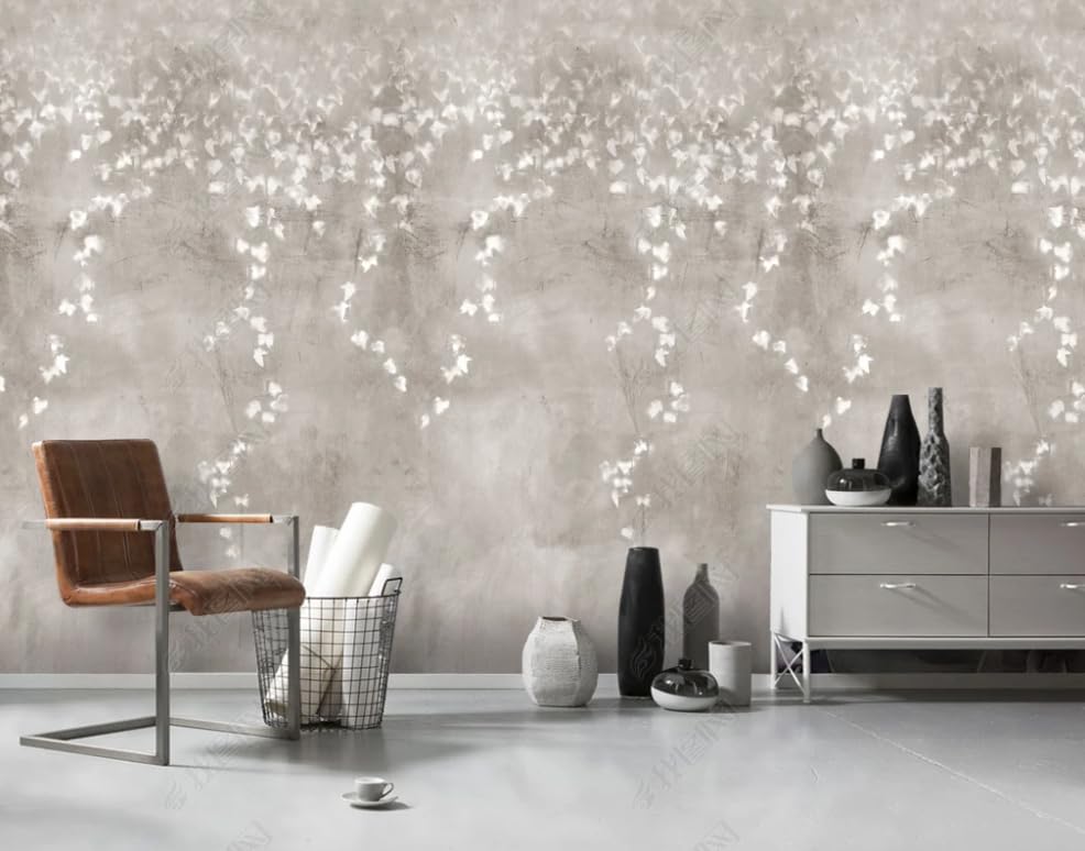 Papier peint intissé champ feuille déco murale salon chambre poster géant