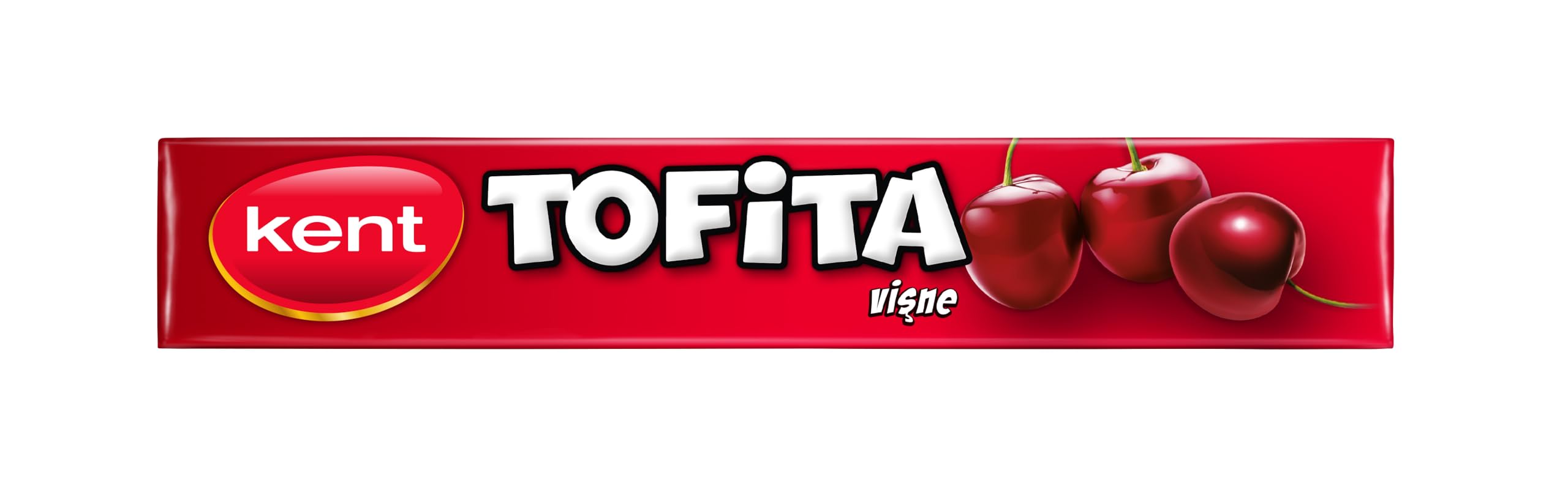 Kent Tofita Vişne Aromalı Şekerleme 47 Gr 20 Adet