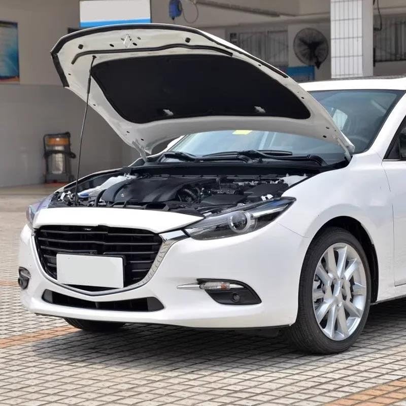 Tapis d'isolation phonique capot Mazda3 coton Premium 2014-2018