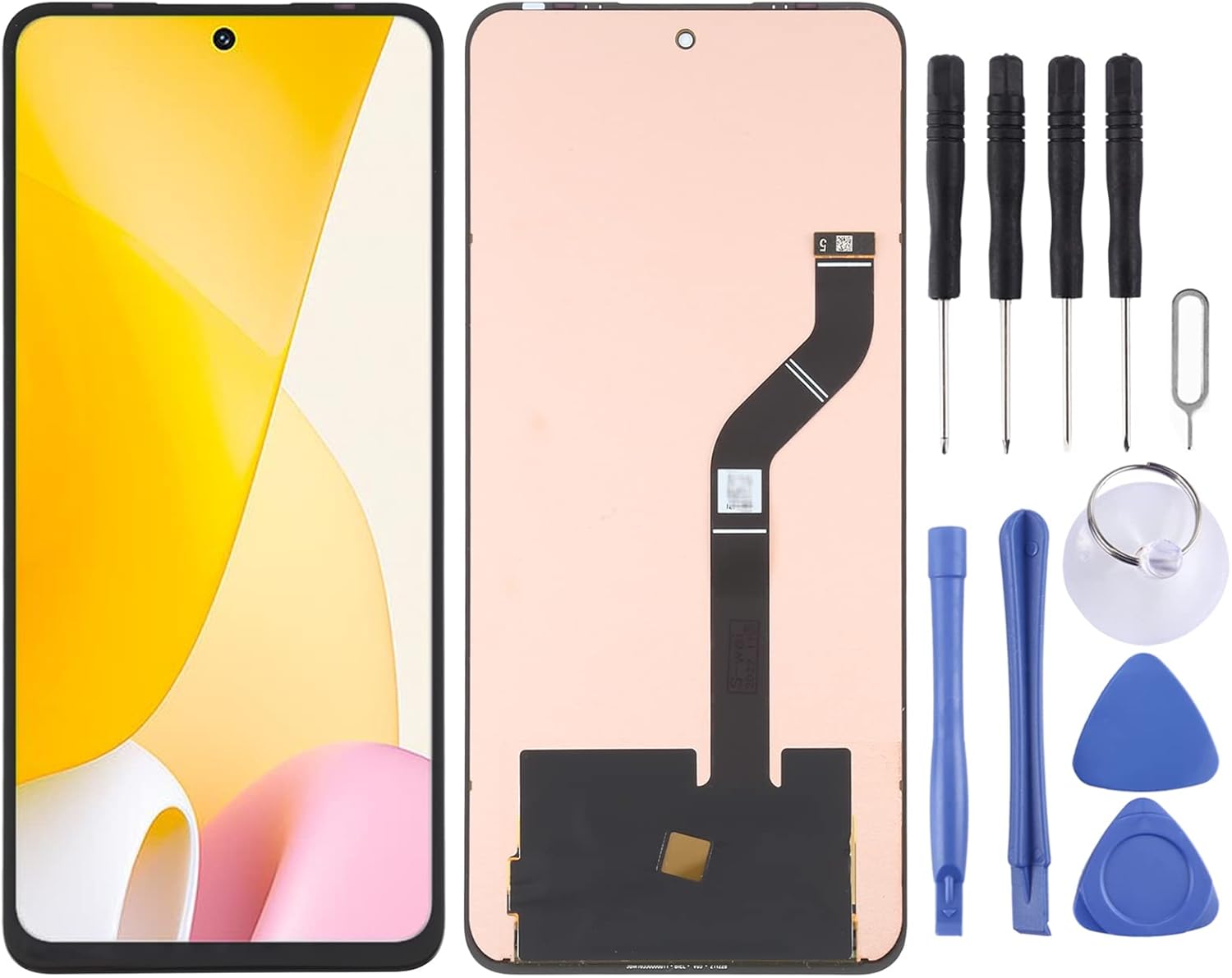 mobile phone lcd display touch screen amoled lcd screen for xiaomi 12 lite with digitizer full assembly telephone accessorie