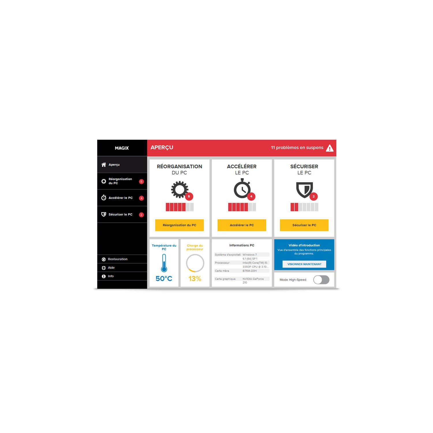 MAGIX PC Check & Tuning 2016 - Software De Gerencia De Sistema