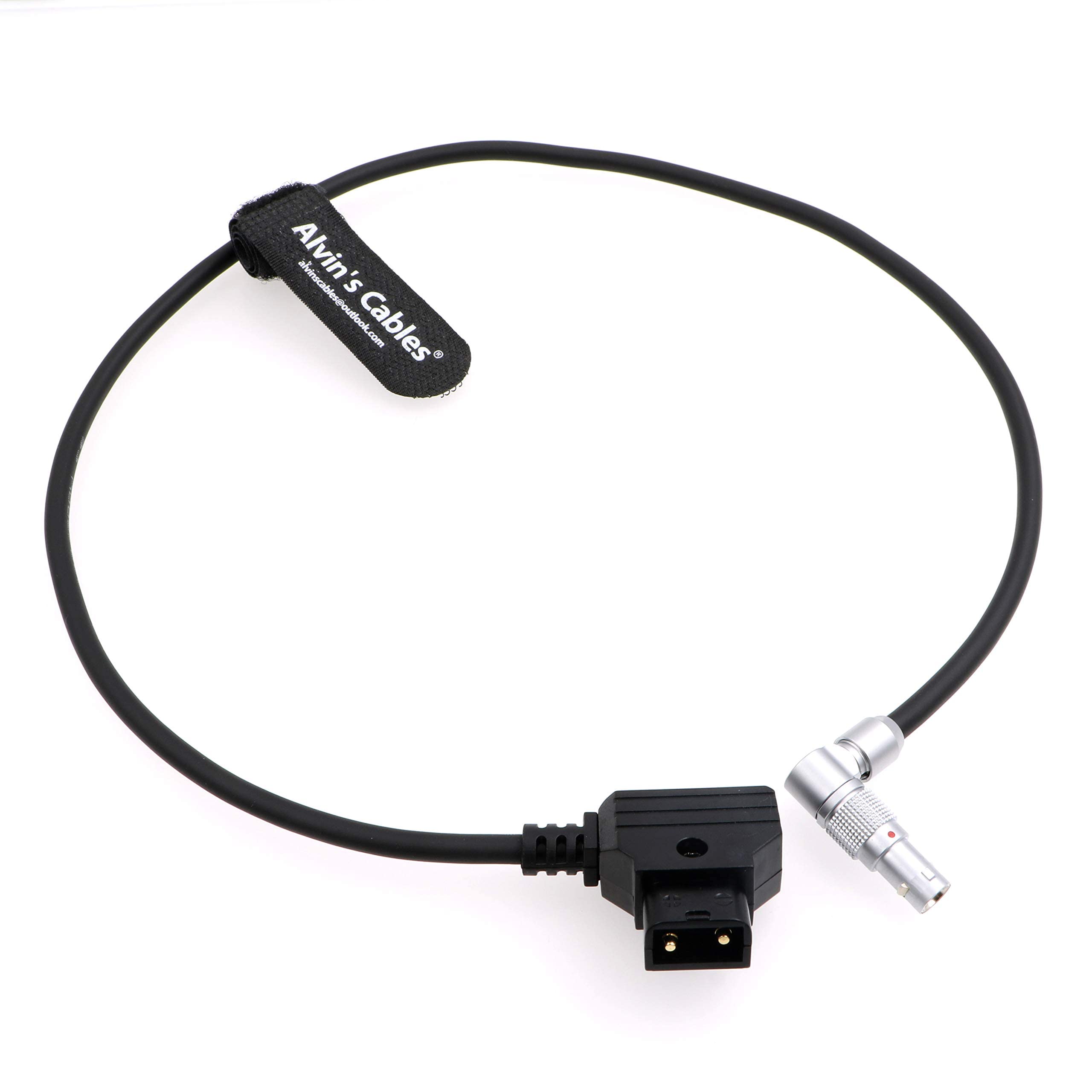 Alvin's Cables Zacuto Kameleon EVF - Cable Giratorio de 4 Pines Macho a Rosca D (45 cm)