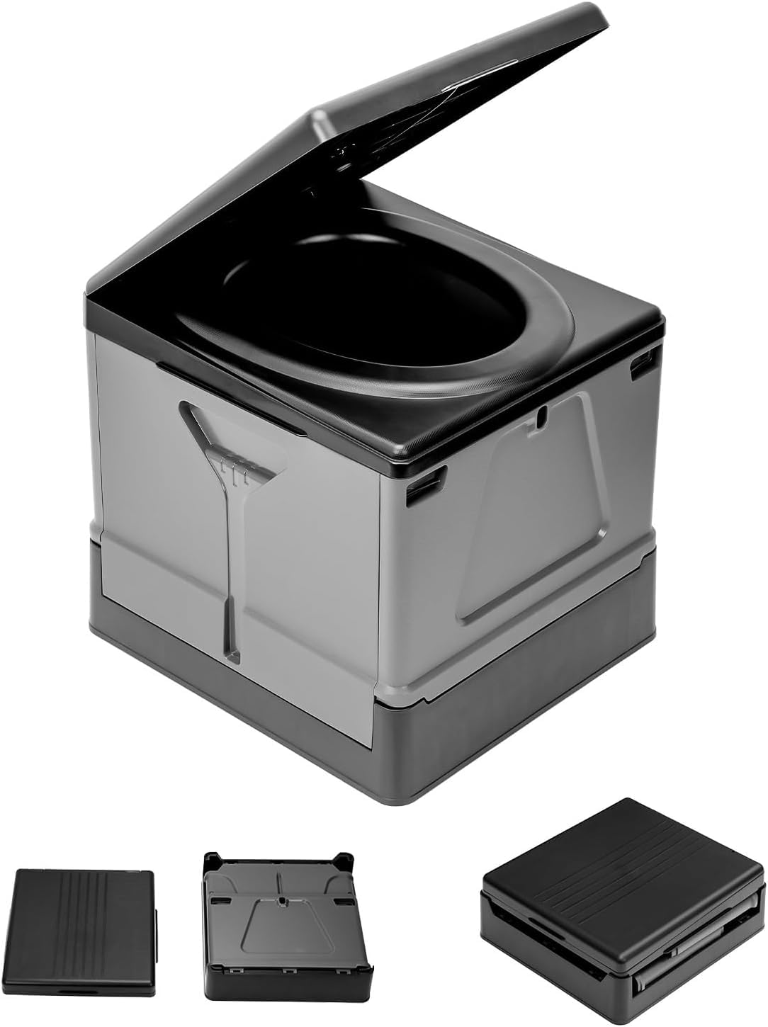 ZADIKO Inodoro Plegable Exterior para Audi SQ5 2014-2017, Acampar Plegable Baño Seco Camper Camping Senderismo Viajar
