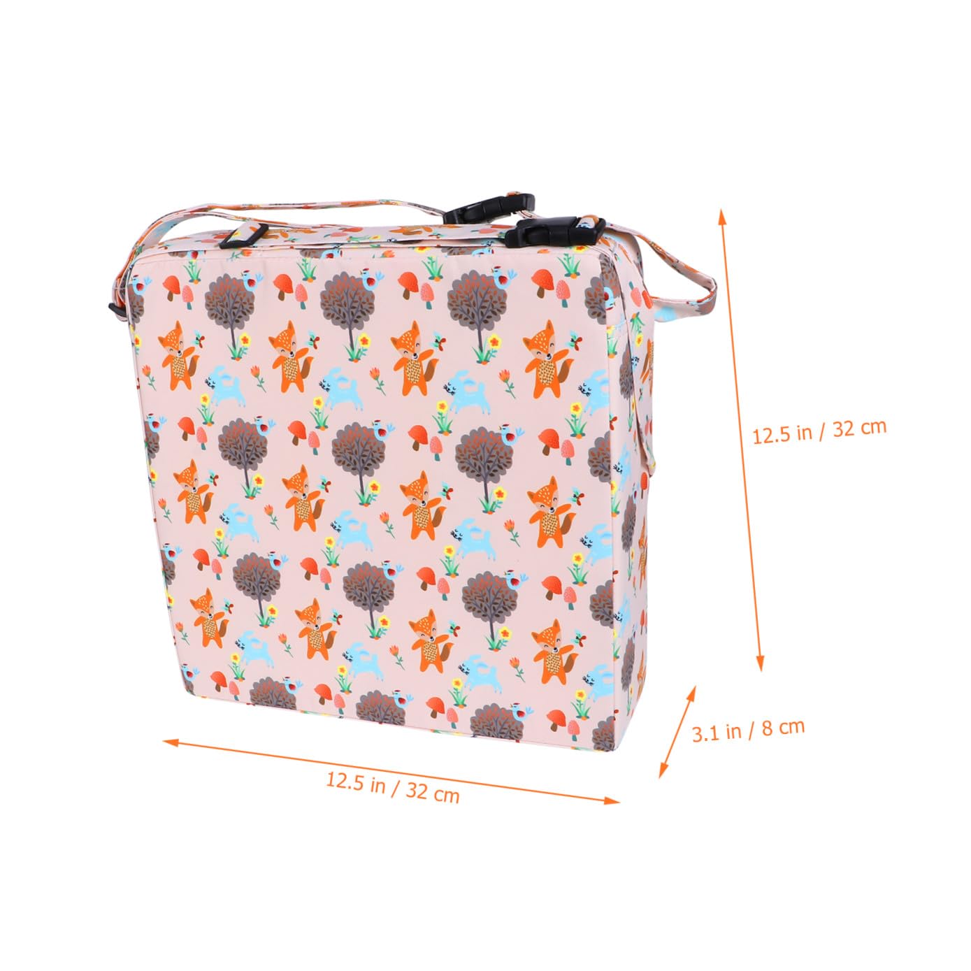 ibasenice 1 Pc Almohadilla De Refuerzo Tronas Para Bebe Manteles Cuadrados Niño Comedor Cojín Cojines Para Sillas Almohadilla Para Silla Elevadora Poliéster Niño Pequeño Bebé Esponja