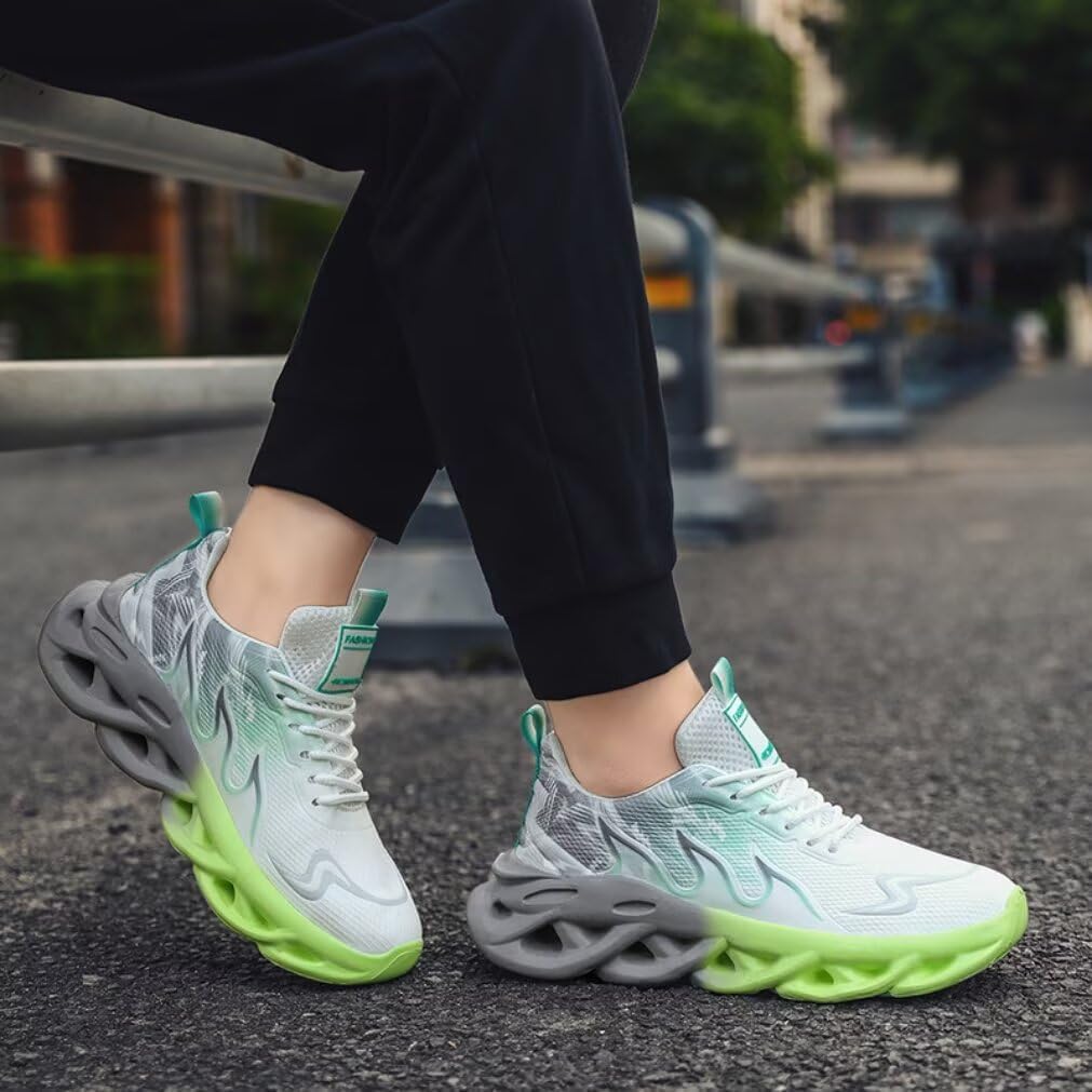 Jakcuz Women Fashion Sneakers Breathable Sport Shoes Lightweight Casual Walking Shoes for Women - Image 3