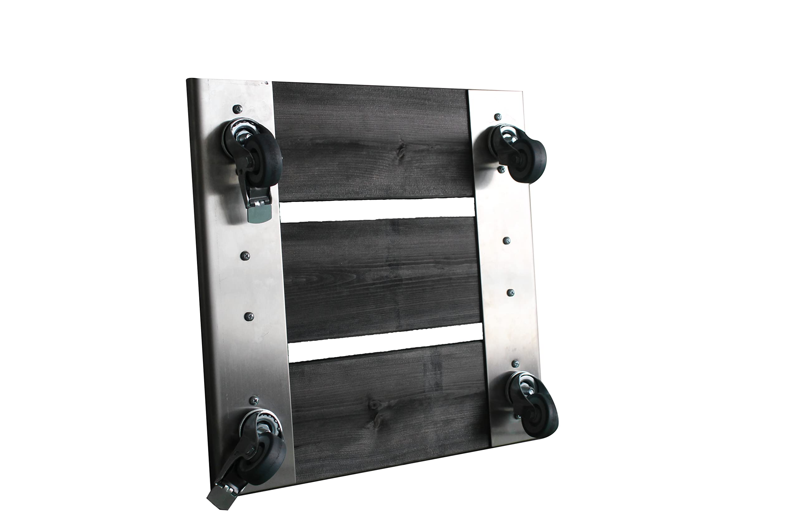 Pflanzenroller Exklusiv EH280 bis 280kg Blumenroller Untersetzer hochwertig (500x500mm, anthrazit/grau)