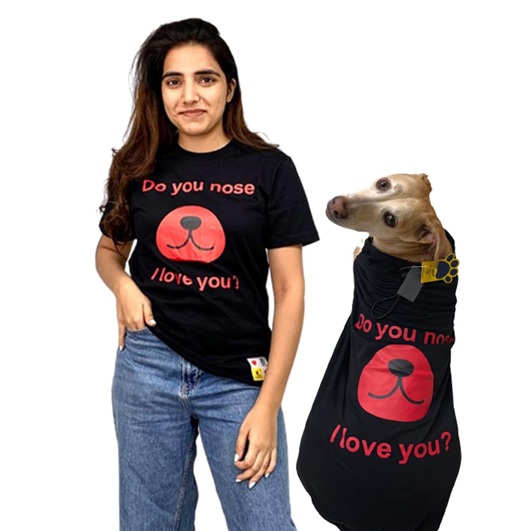 See full amazon price history chart for A+a Pets Combo T-Shirt | Pet and Parent Pair Matching Set of 2 Cotton Funny Quote Tee Human Dog Cat Lover | Printed ILU (Black Human -Black Pet) (Human - XS, Pet - XS, Black Human - Black Pet) A+a Pets Combo T-Shirt | Pet and Parent Pair Matching Set of 2 Cotton Funny Quote Tee Human Dog Cat Lover | Printed ILU (Black Human -Black Pet) (Human - XS, Pet - XS, Black Human - Black Pet) (B0C7QXRHZX) Amazon Price History, Amazon Price Tracker