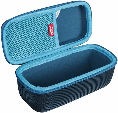 Miniatura 3 de Hermitshell Funda de viaje rígida de EVA compatible con altavoz Bluetooth portátil a prueba de salpicaduras JBL Flip 3  Flip 4 (azul océano)