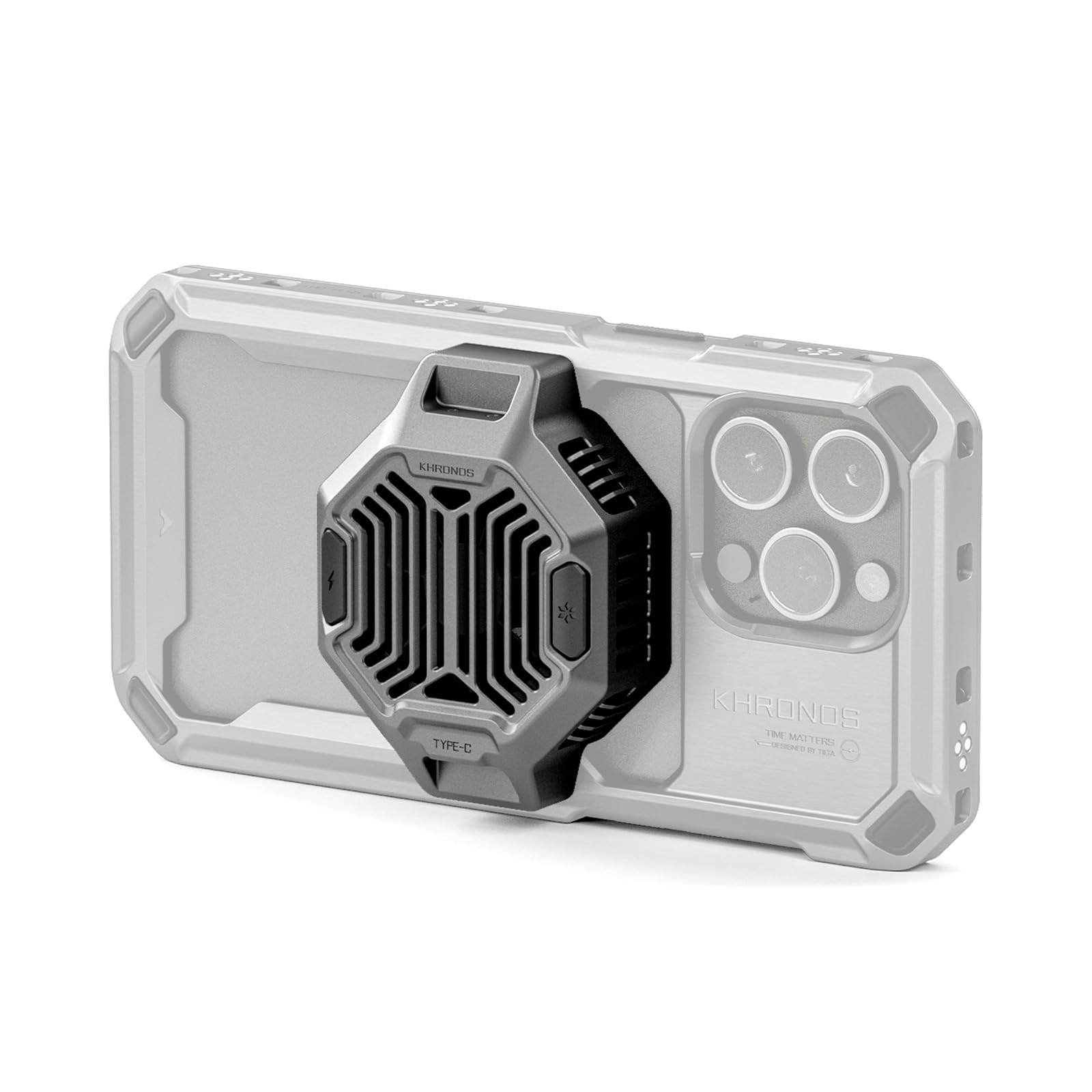 Tilta Khronos Kühlsystem für 15 Pro & 15 Pro Max, Space Grey TK-IP-CS-SG