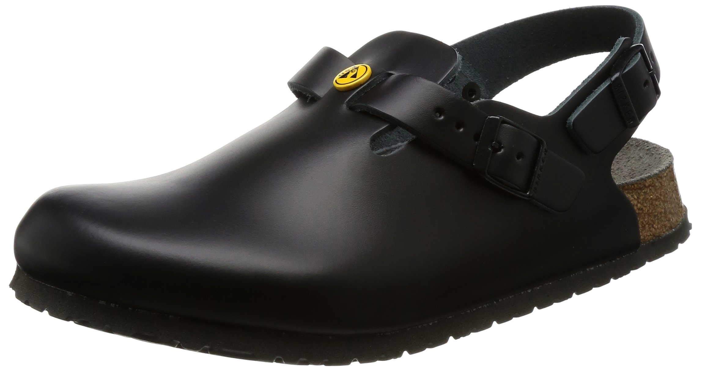 Chaussures Tokio antistatiques Birkenstock noir cuir naturel homme 44