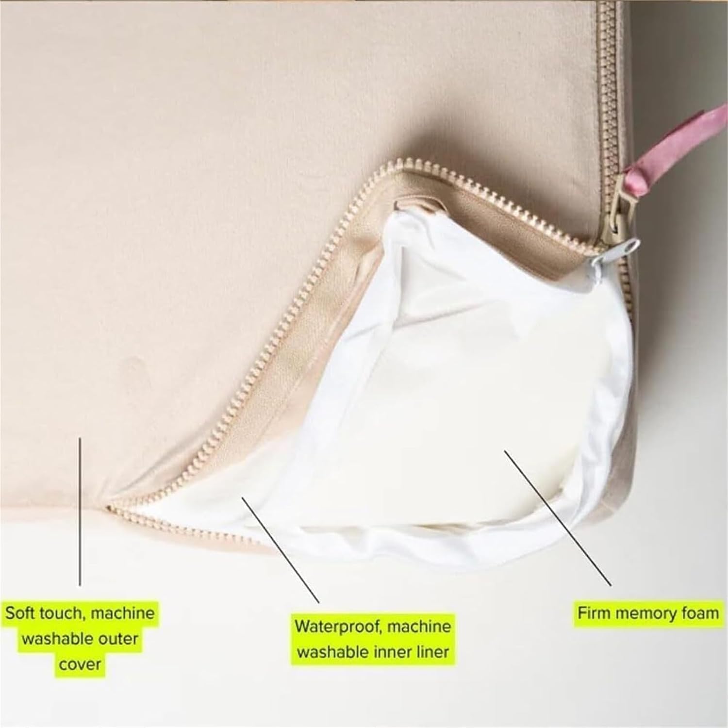 Pillow - 45° Angle Perfect Position, Bumpy Cuddles Wedge Pillow, Ergonomic Posture Support for Spinal & Multi-Functional Bed Pillow, for Sitting Lying(Gray)