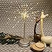 AWEHIRU Whonline 2pcs 180 LED Firework Copper String Lights Starburst Lights Dandelion String Lights Bouquet Shape Fairy Lights for Home Party Wedding Decoration (Warm White)
