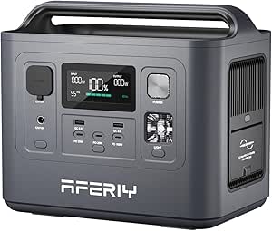 AFERIY ポータブル電源 800 ポータブルバッテリー 512Wh