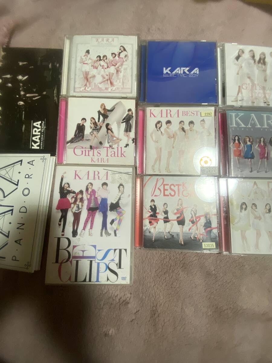 Amazon.co.jp: KARA(カラ)DVD+ベストアルバム 2CD CD+アルバム CD+ミニ 