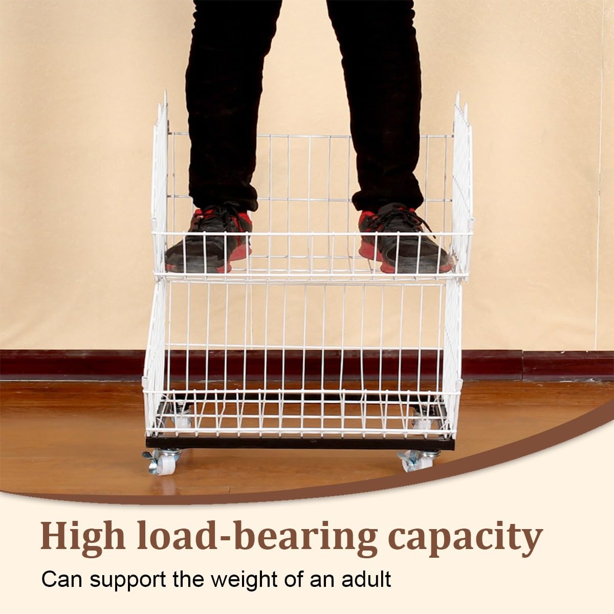 5-Tier Supermarket Snack Display Rack, Heavy-Duty Adjustable Retail Shelf, Cold Rolled Steel Storage Rack for Grocery, Convenience Store & Retail Use(White,L 120CM/47.2IN)