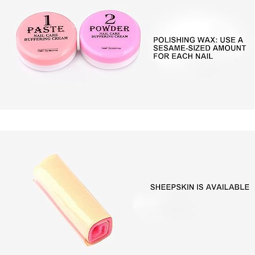 Miniatura 5 de Juego de manicura japonesa, kit de uñas en polvo, juego de fortalecedor de manicura, inspirado en la manicura, fórmula centrada en reparación, ideal